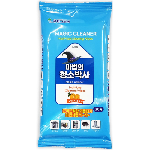 유한그린텍 마법의 청소박사 1714 리필형 30매