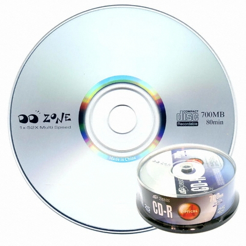 에이데이타코리아 DDZONE CD-R 700MB 52X 케익 (25장)_이미지