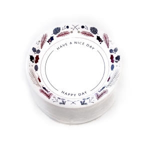 코스트코 무형광 종이접시 (대) 26cm (120개)_이미지