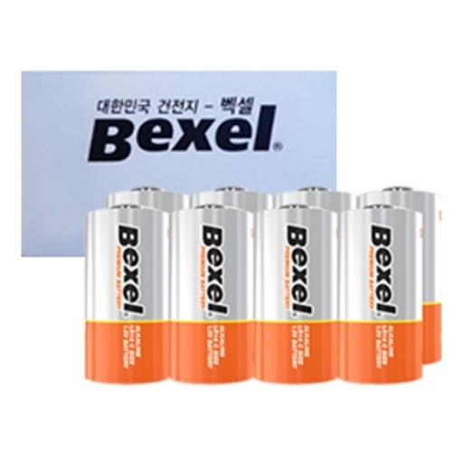 벡셀 알카라인 D형 (벌크) (8개)_이미지