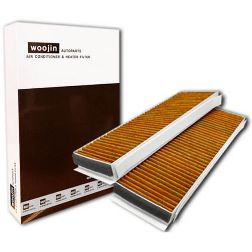 우진 PM2.5 수입차 초미세먼지 필터 YCA04 (1개)