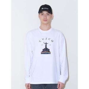  아워플레이스 Ourplace 쿠스코 롱 슬리브 티 화이트 OP23TL05U/100/WH