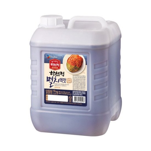 CJ제일제당 하선정 멸치액젓 9kg (1개)