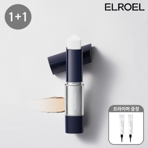 엘로엘 블랑 커버 크림 스틱 네이비 13g 1개 +듀이 프라이머 10ml 1개 (2세트)_이미지