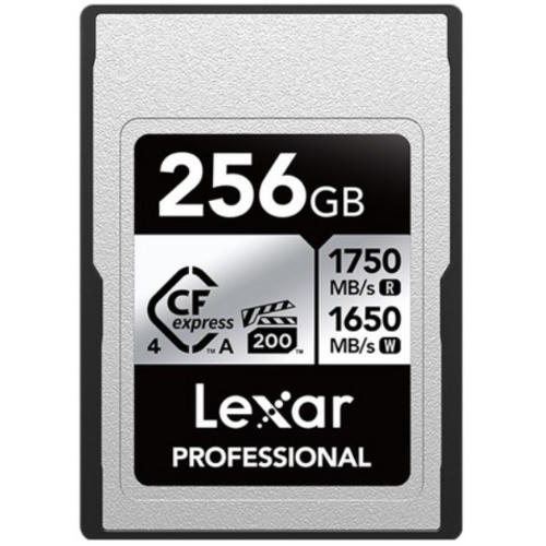 Lexar CFexpress 4.0 Professional 타입 A 실버시리즈 (256GB)_이미지