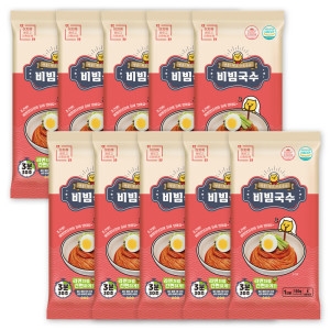 식품 쫄깃 구포 비빔국수 즉석 조리 식품 10+1 150g