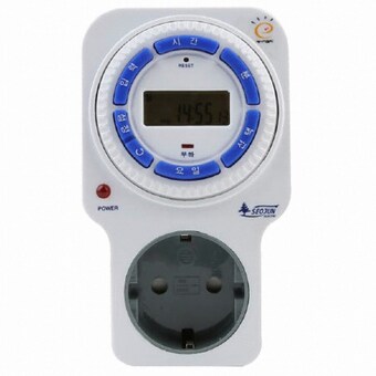 서준전기 디지털 <b>타이머</b> <b>콘센트</b> SJD-C16H