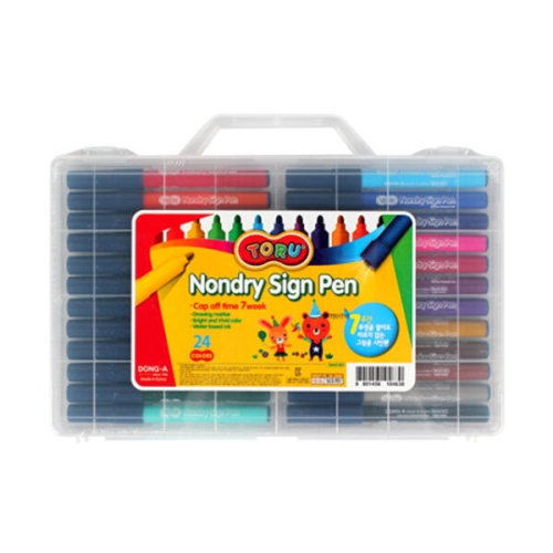 동아연필 논드라이사인펜 빅센시