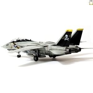 아카데미 전투기 프라모델 1/144 F-14A VF-84 졸리 로저스 비행기 조립 모형 만들기_이미지
