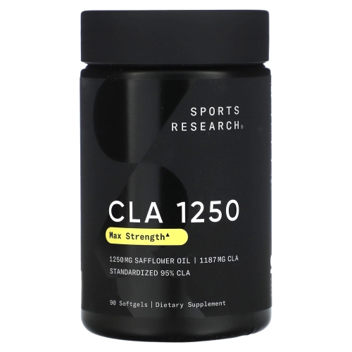 스포츠리서치 CLA 1250 맥스 스트렝스 90캡슐이미지입니다. 누르면 해당 게시물로 새창이동합니다.