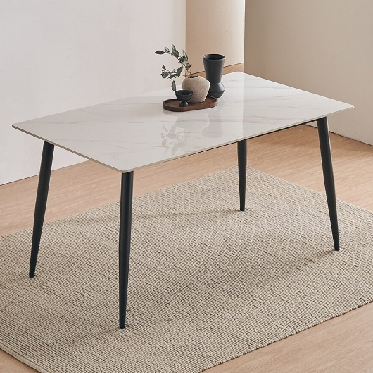 파로마 피츠 마틴 세라믹 사각 식탁 1400 (의자별도)