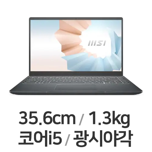 MSI 모던시리즈 모던14 B11MOU-i5 (SSD 256GB)_이미지