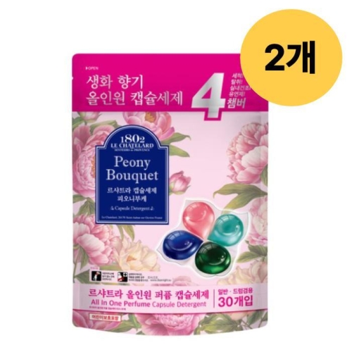 올인원 캡슐세제 피오니 30개입