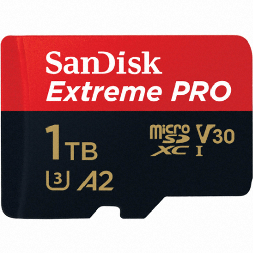 Sandisk micro SD Extreme Pro 2018 (1TB)