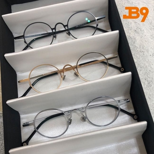JB9 CO2512 티타늄 가벼운 라운드 안경 경량 돋보기선물 패션 튼튼한 안경테 남자 여자
