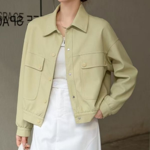 세비지 빅포켓 레더 자켓 blk004015