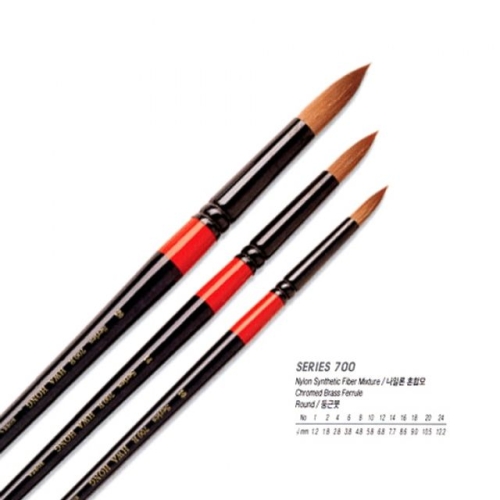 화홍 수채화 붓 700R 10호