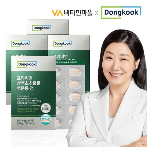 동국 프리미엄 삼백초추출물 맥문동 정 60정