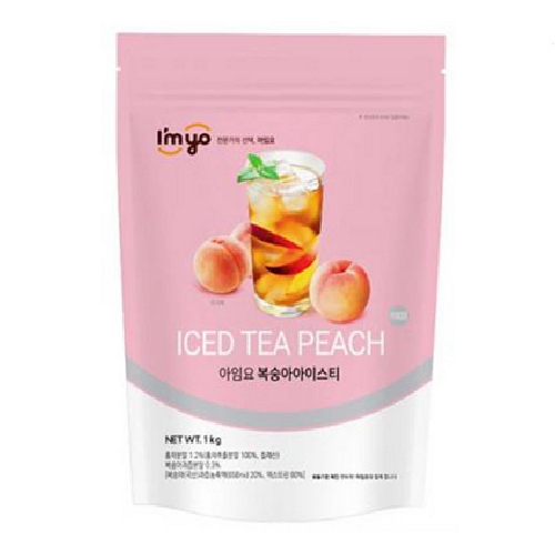 아임요 복숭아 아이스티 1kg (2개)