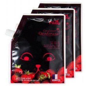 Pilou 캣리터 데오드란트 딸기향 300g (1개)_이미지