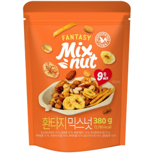 산과들에 환타지 믹스넛 380g (2개)_이미지