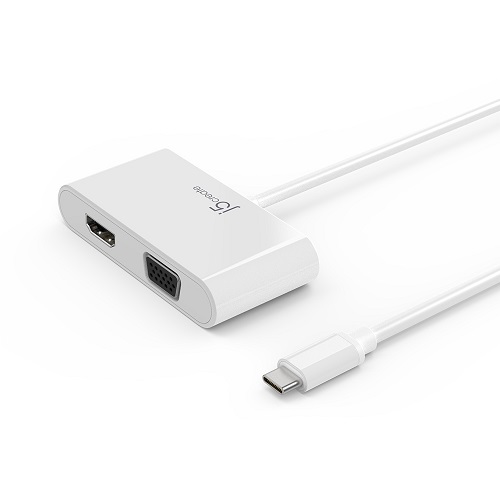 이지넷유비쿼터스 넥스트 JCA174 USB 타입C to VGA & HDMI 멀티 디스플레이_이미지