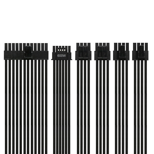 Segotep 튜닝 연장 슬리빙 케이블 모듈러 풀세트 (블랙)_이미지