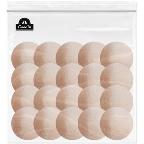 구딘 실리콘 니플커버 라운드 NC-S01R (20매)_이미지