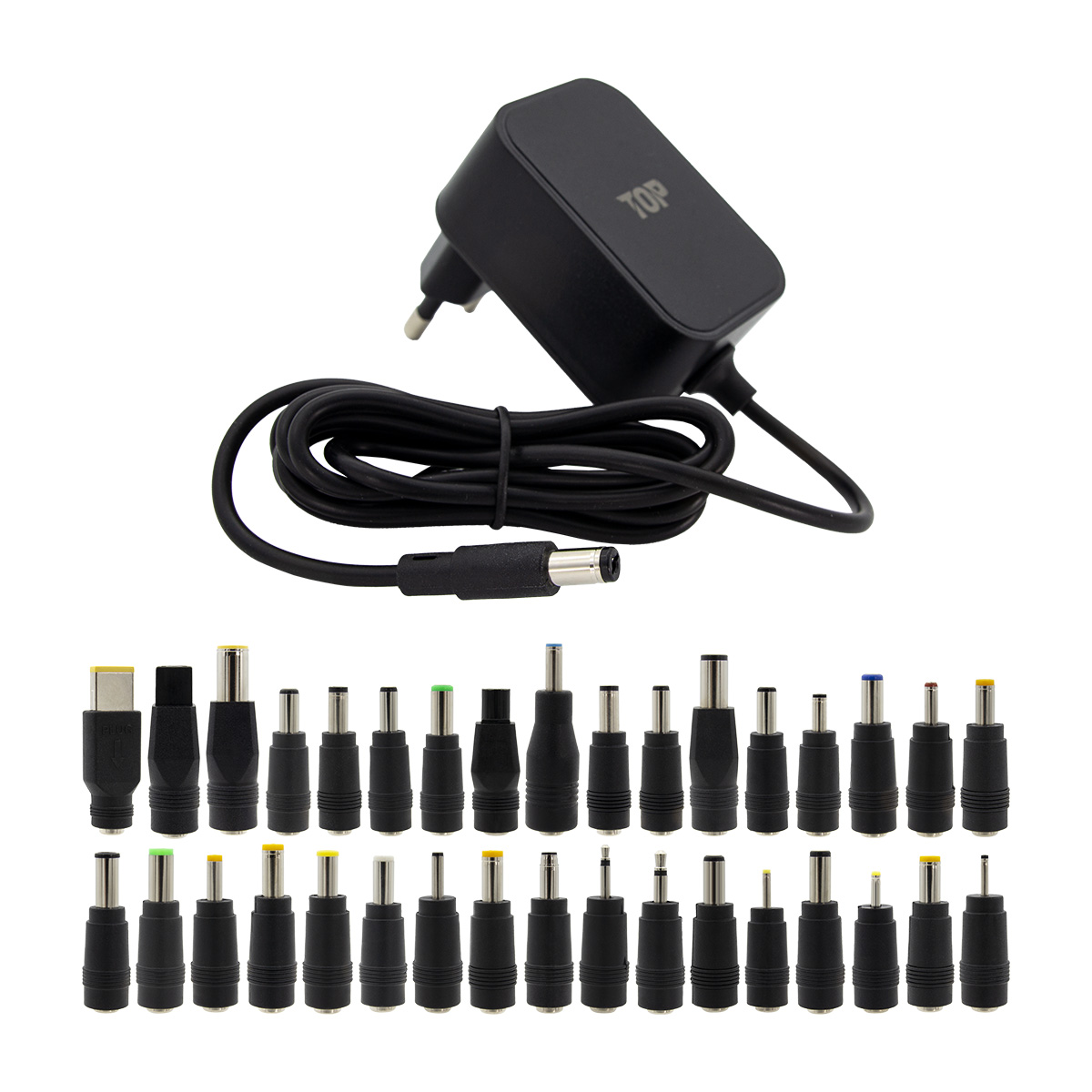 HDTOP DC 12V 2A CCTV 블랙 어댑터 (HT-AD142 / 34종 젠더)