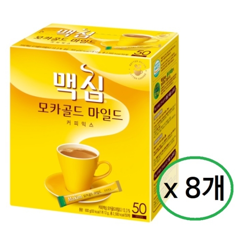 동서식품 맥심 모카골드 마일드 커피믹스 스틱 50개입 (8개)_이미지