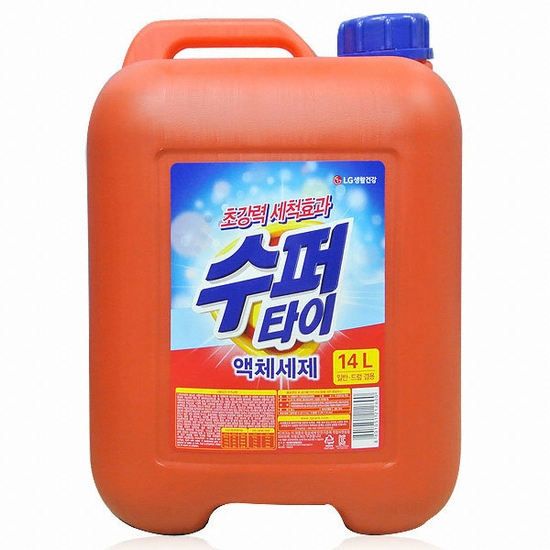 LG생활건강 수퍼타이 액체세제 14L (4개)