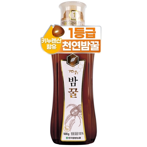 한국양봉농협 청밀 밤꿀   농협 안심 밤꿀 500g
