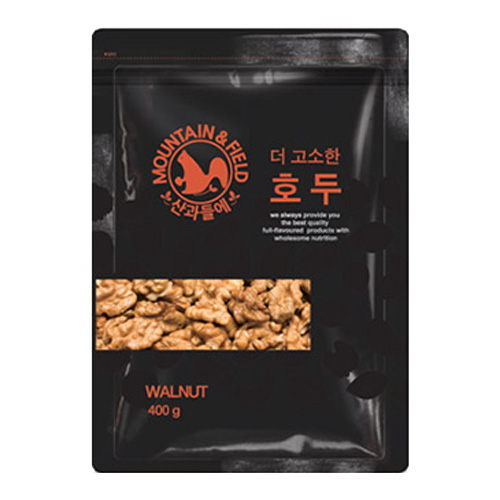 산과들에 더 고소한 호두 400g (1/2태) (2개)_이미지