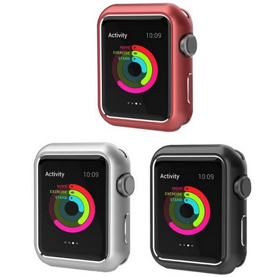 수나르 애플워치 메탈 마그네틱 베젤 보호케이스 (42mm/44mm)_이미지