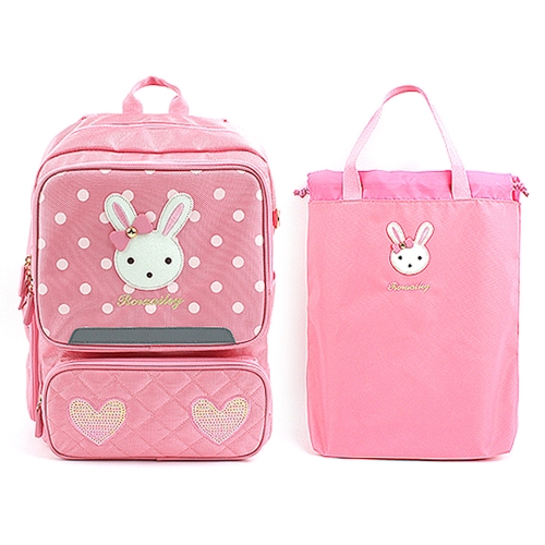 모모프렌즈 로라앨리 하트 블링 책가방 세트 (MA0961)