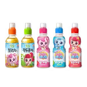웅진식품 캐치티니핑 유기농 보리차 200ml (5개)