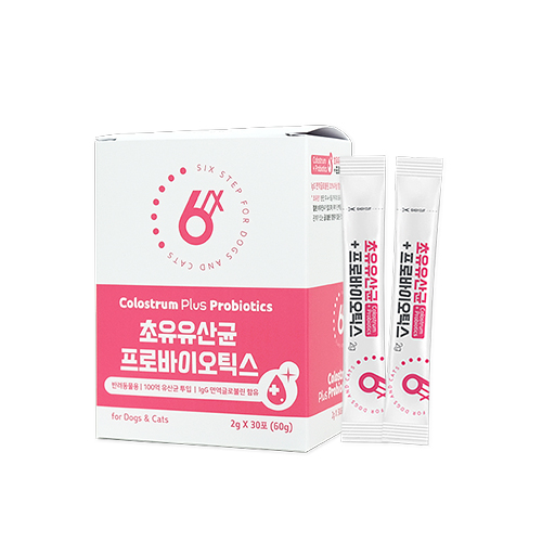 식스스텝 ㅤ초유 유산균 프로바이오틱스 30p (1개)_이미지