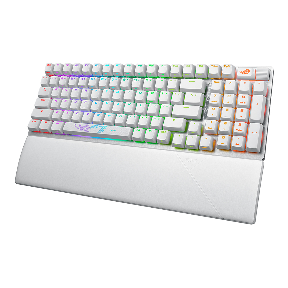 ASUS ROG STRIX SCOPE II 96 유무선 기계식 WHITE (SNOW축)_이미지