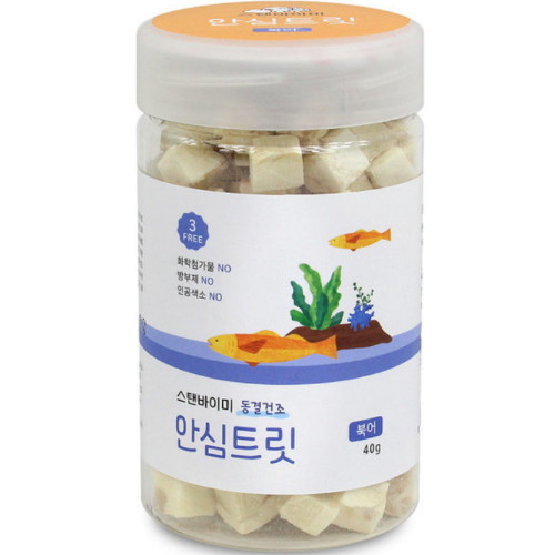  스탠바이미 동결건조 안심트릿 북어 40g [1개]