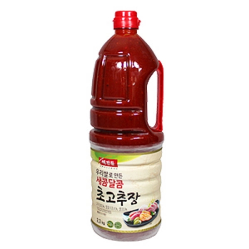 CJ제일제당 해찬들 새콤달콤 초고추장 2.3kg (6개)