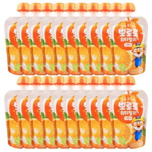 팔도 뽀로로 워터젤리 오렌지 120ml (6개)_이미지