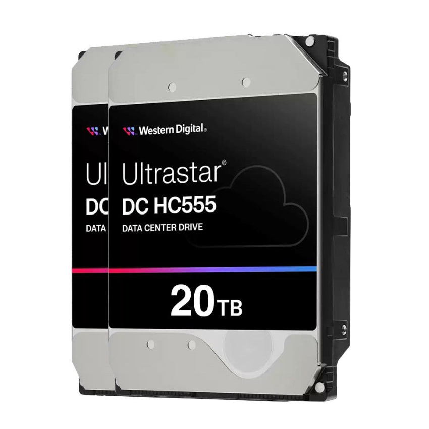 Western Digital Ultrastar DC HC555 패키지 7200/512M WUH722020CLE6L4 (2x20TB)_이미지