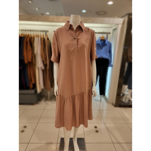 캐리스노트 반오픈 셔츠형 원피스 CN2MOP401