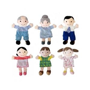보들이 손인형 가족구성 6종