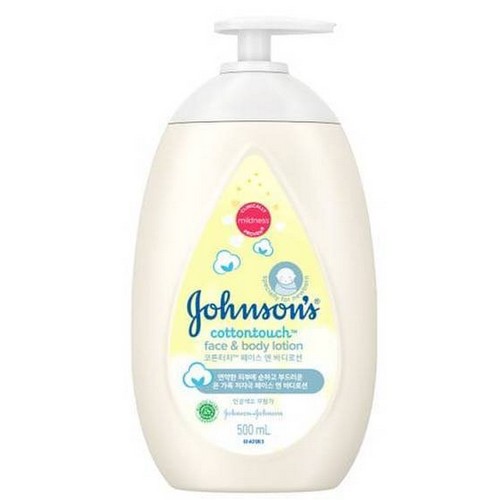 존슨즈베이비 코튼터치 페이스 앤 바디로션 500ml (1개)_이미지