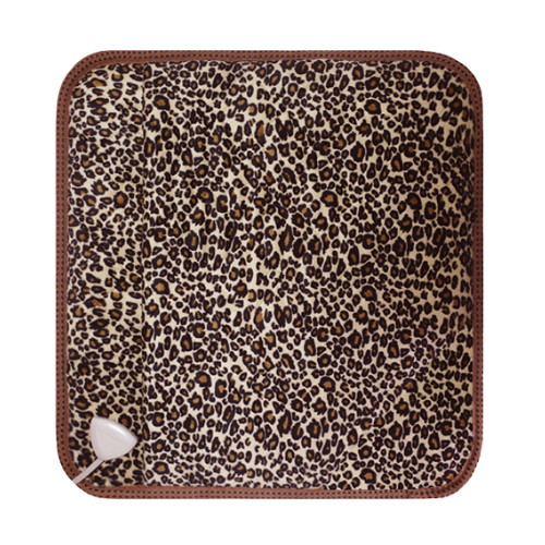 극세사 레오파드 전기방석
