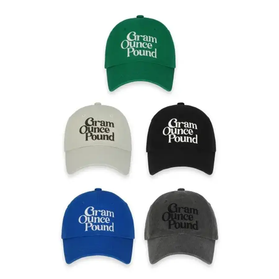 그램아운스파운드 옵션5컬러 에브리데이 로고 6 Panel 캡 1959918