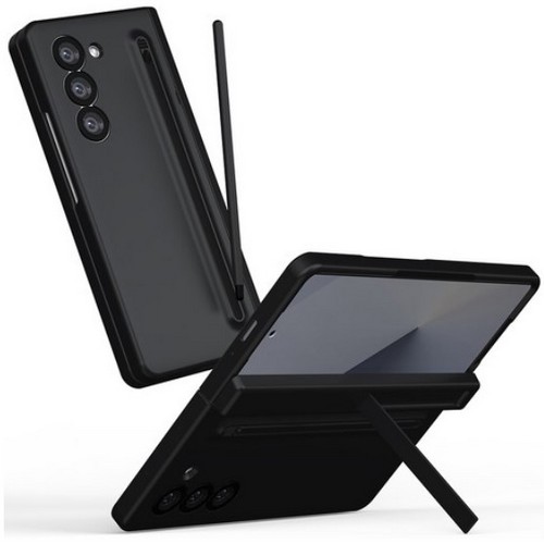 멕시드 갤럭시Z 폴드6 씬커버 프로 360 힌지보호 S펜 스탠드 케이스