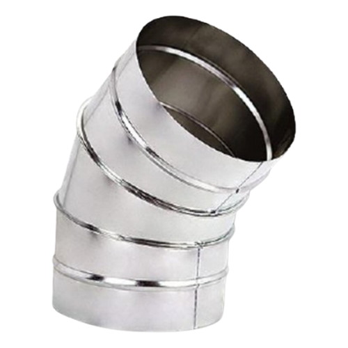 엘토로 스파이럴 45도 엘보연통 (175mm)_이미지