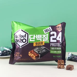 오리온 닥터유 프로 단백질바 크런치 미니 27개입 280g_이미지